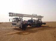 6X4 ειδικά πλαίσια 350m γερανών τοποθετημένη φορτηγό εγκατάσταση γεώτρησης διατρήσεων